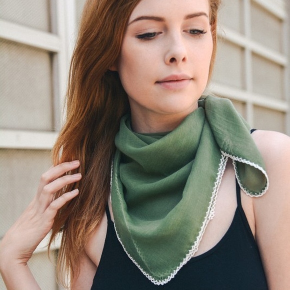 EMMA Softest Bandana Scarf - 3 colors - Picture 3 of 4
